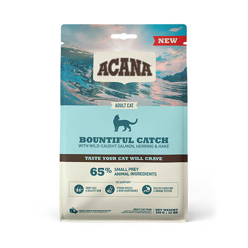 Acana Bountiful Catch Somonlu Ve Ringa Balıklı Yetişkin Kedi Maması 1,8 Kg - Thumbnail