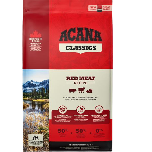 Acana Classics Red Düşük Tahıllı Etli Ve Sebzeli Köpek Maması 9,7 Kg - Thumbnail