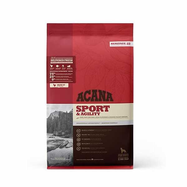 Acana Sport Agility Tavuk ve Balıklı Tahılsız Yetişkin Köpek Maması 11.4 Kg - Thumbnail