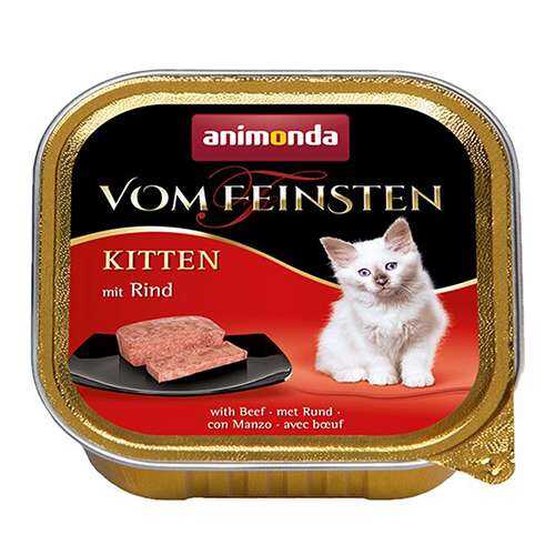 Animonda Vom Feinsten Biftekli Yavru Kedi Konservesi 100 Gr - Thumbnail