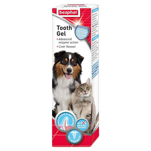 Beaphar Tooth Jel Kedi Ve Köpekler İçin Enzim Etkili Diş Jeli 100 gr