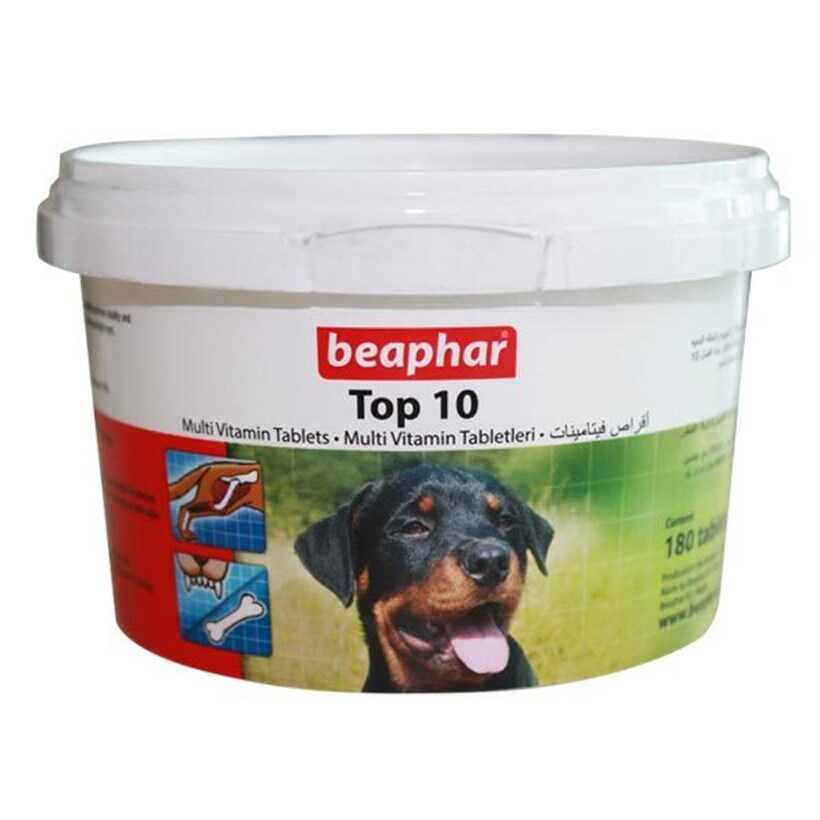 Beaphar Top 10 Köpek Vitamin 180 Tablet - Thumbnail