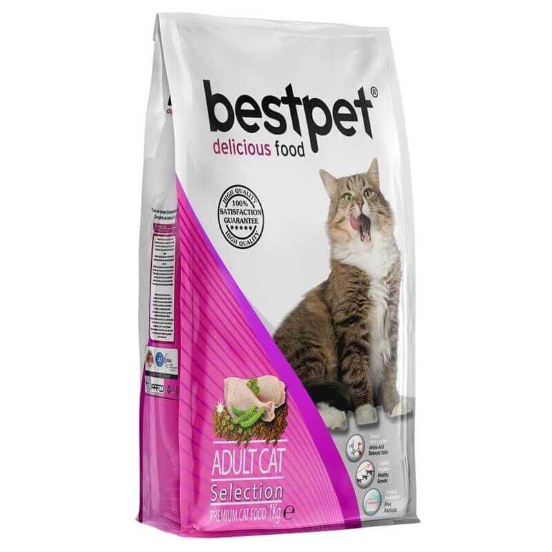 Best Pet Selection Tavuklu Yetişkin Kedi Maması 1Kg