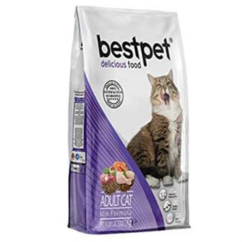 Best Pet Tavuk Kuzu Ve Balıklı Mix Yetişkin Kedi Maması 1 Kg