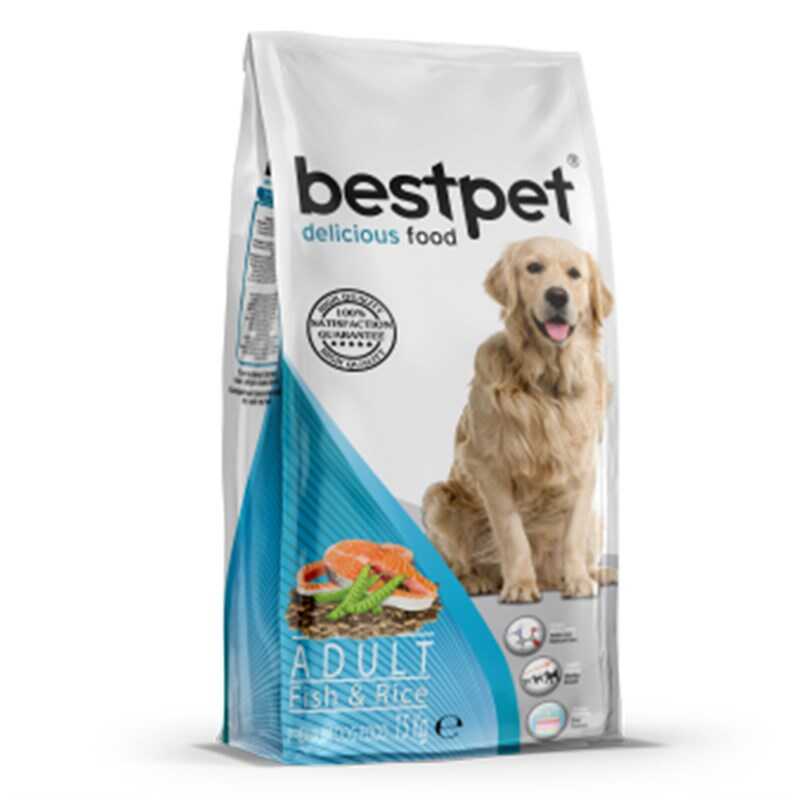 Bestpet Balık ve Pirinçli Yetişkin Köpek Maması 2,5 Kg