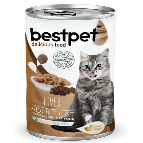 Bestpet Ciğerli Parça Etli Ve SosluYetişkin Kedi Konservesi 400 Gr