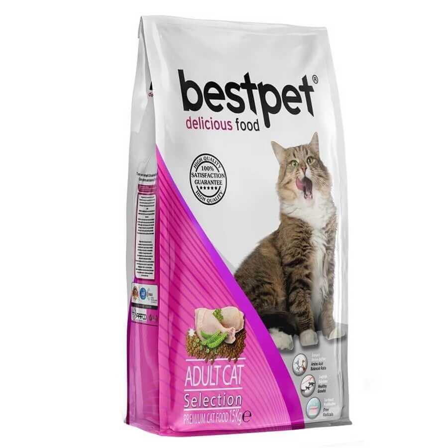 Bestpet Tavuklu Selection Yetişkin Kedi Maması 15Kg