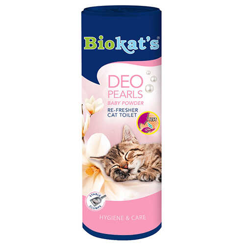 Biokats Deo Pearls Kedi Kumu Parfümü Bedek Pudrası Kokulu 700 Gr - Thumbnail