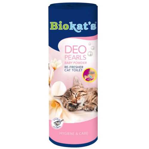 Biokats Deo Pearls Kedi Kumu Parfümü Bedek Pudrası Kokulu 700 Gr - Thumbnail