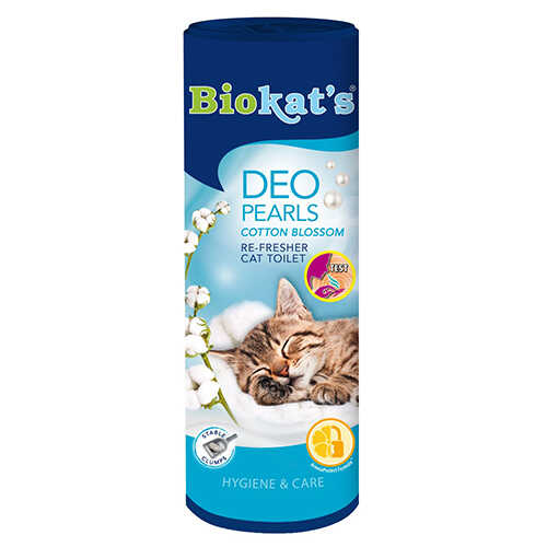 Biokats Deo Pearls Kedi Kumu Parfümü Çiçek Kokulu700 Gr - Thumbnail