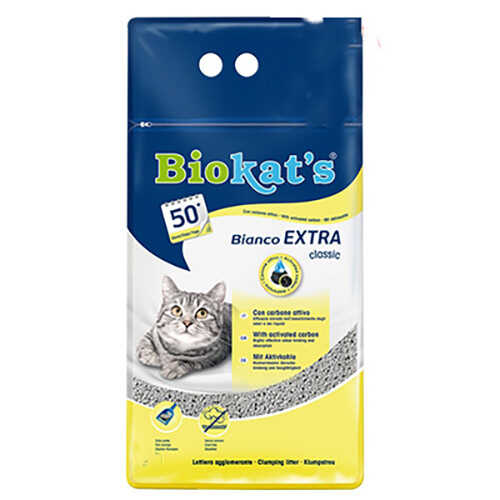 Biokats Kedi Kumu Bianco Extra 10 Lt