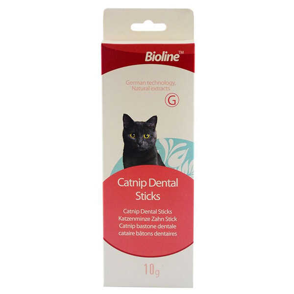 Bioline Tartar Önleyici Catnipli Dental Kedi Çubukları