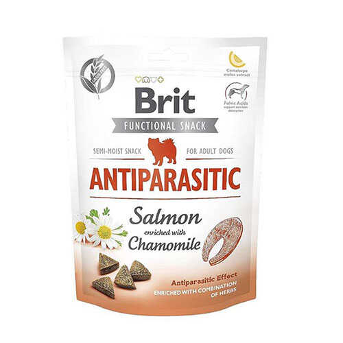 Brit Antiparasitic Parazit Önleyici Somonlu KöpekÖdül Maması 150 Gr