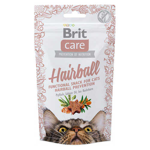 Brit Care Cat Snack Hairball Tüy Yumagı Engelleyici Kedi Ödülü 50 Gr - Thumbnail