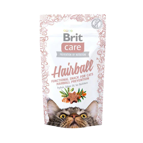 Brit Care Cat Snack Hairball Tüy Yumagı Engelleyici Kedi Ödülü 50 Gr - Thumbnail