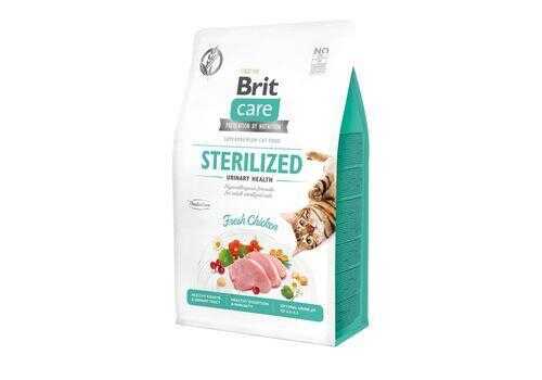 Brit Care Hipoalerjenik Sterilized Urinary Tahılsız Tavuklu Kısırlaştırılmış Kedi Maması 7 Kg - Thumbnail