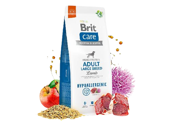 Brit Care Hypo-Allergenic Mono Protein Kuzulu Büyük Irk Yetişkin Köpek Maması 12 Kg