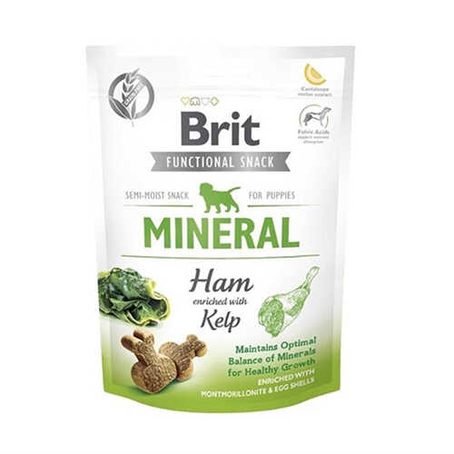 Brit Care Mineral Jambon ve Deniz Yosunlu Yavru Köpek Ödül Maması 150 Gr - Thumbnail