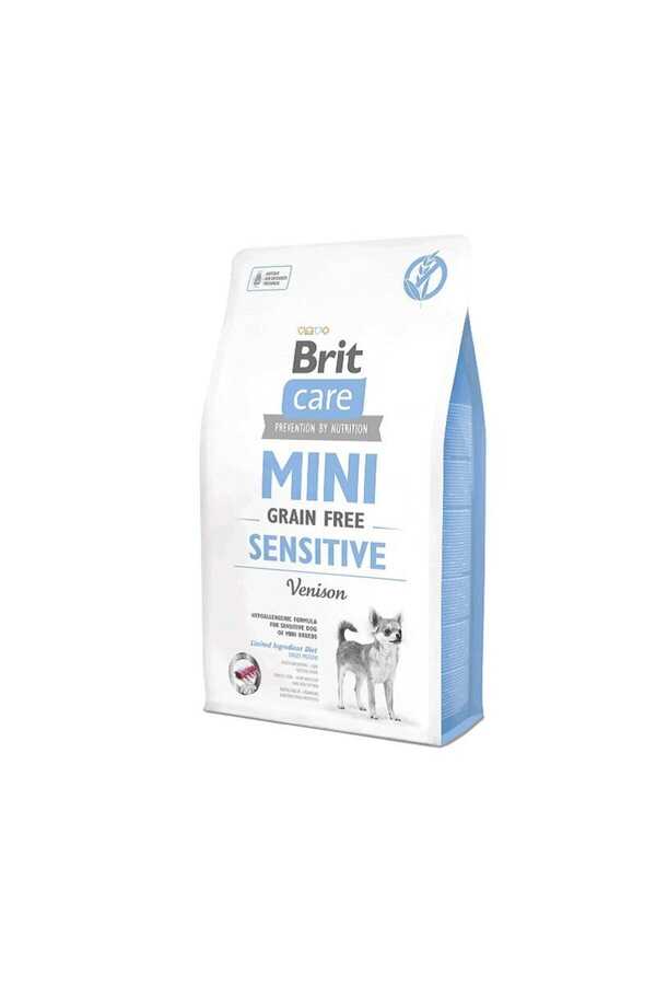 Brit Care Mini Sensitive Geyikli Tahılsız Küçük Irk Köpek Maması 2 Kg - Thumbnail