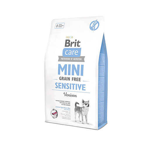 Brit Care Mini Sensitive Geyikli Tahılsız Küçük Irk Köpek Maması 2 Kg - Thumbnail