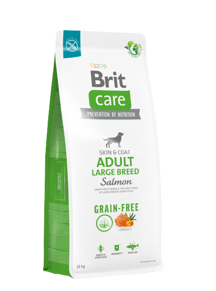 Brit Care Skin & Coat Somonlu Tahılsız Büyük Irk Yetişkin Köpek Maması 12 Kg