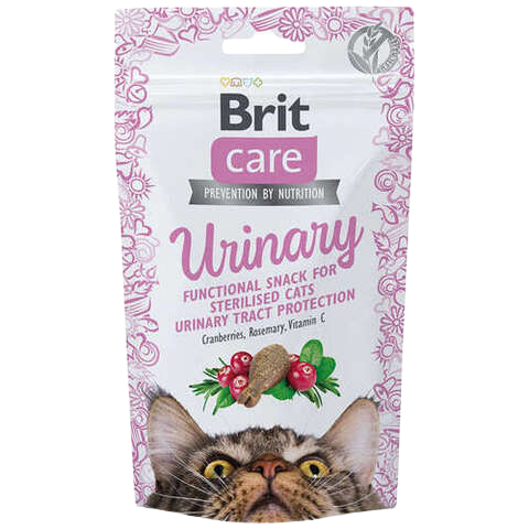 Brit Care Snack Urinary İdrar Sağlığı Destekleyici Kedi Ödül Maması 50gr