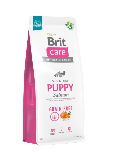 Brit Care Tüm Irklar için Somonlu ve Patatesli Tahılsız Yavru Köpek Maması 12 Kg