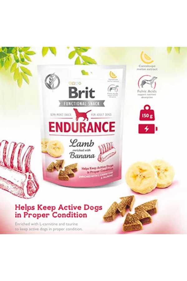 Brit Endurance Kuzu Etli Muzlu Köpek Ödül Mamasi 150 Gr - Thumbnail