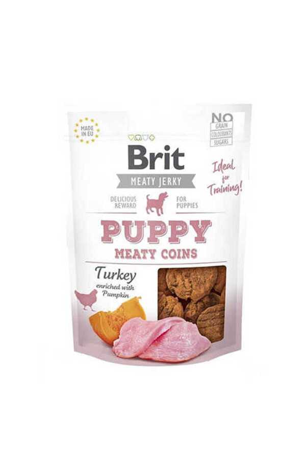 Brit Meaty Coins Puppy Hindi Etli Ve Balkabaklı Yavru Köpek Ödül Maması 80 Gr