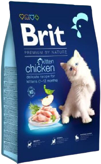 Brit Premium Kitten Tavuklu Yavru Kedi Maması 8 Kg