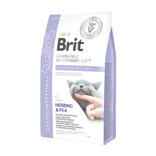 Brit Veterinary Diet Gastrointestinal Sindirim Sisemi Destekleyici Tahılsız Kedi Maması 2 Kg