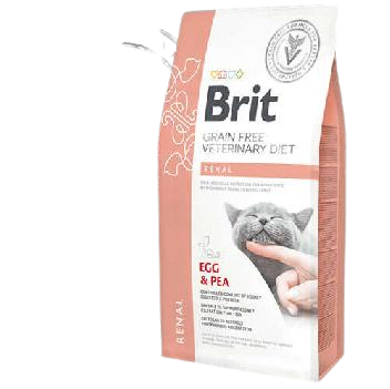 Brit Veterinary Diet Renal Böbrek Yetmezliği olan Kediler için Tahılsız Kedi Maması 2 Kg