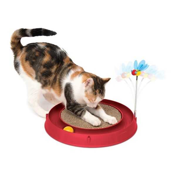 Catit Play Circ. Ball W. Scratch Pad - Thumbnail