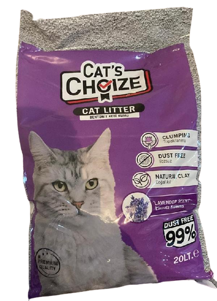 Cat's Choize Catlıtter Lavantalı Kedi Kumu 20 Lt