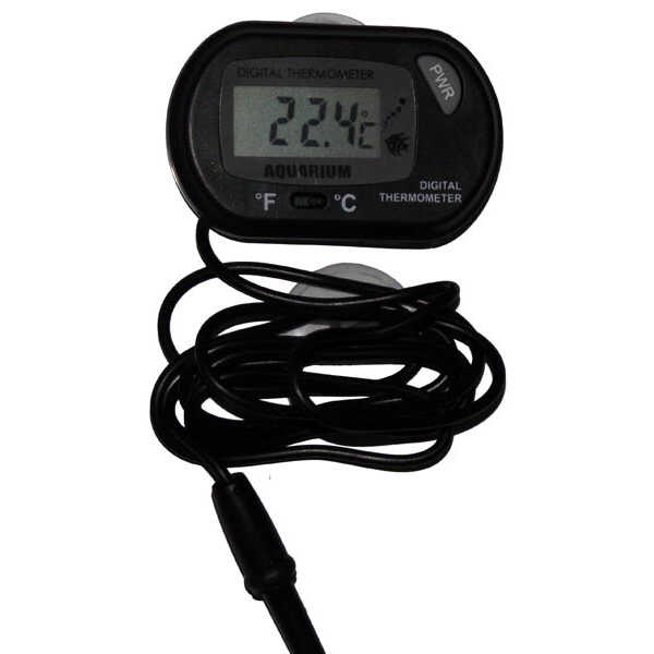 Digital Akvaryum Thermometer Dıştan Takma Problu