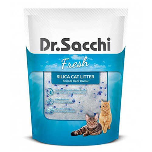 Dr.Sacchi Silica Kedi Kumu 6x3 2 Lt