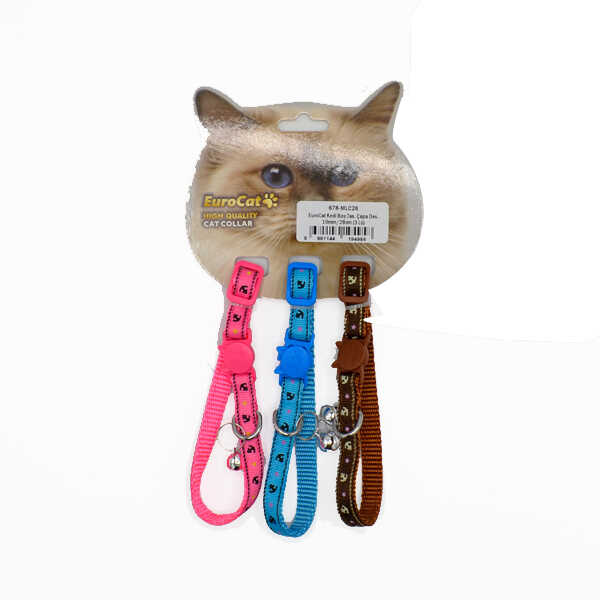 EuroCat Kedi Boy.Tas. Çapa Des. 10mm28cm (3 Lü)