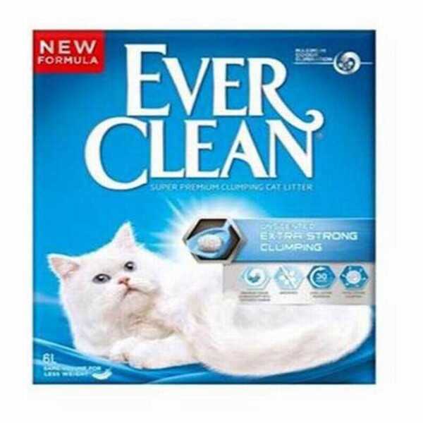 Ever Clean Ekstra Güçlü Kokusuz Topaklanan (Strong) Kedi Kumu 6 Lt - Thumbnail