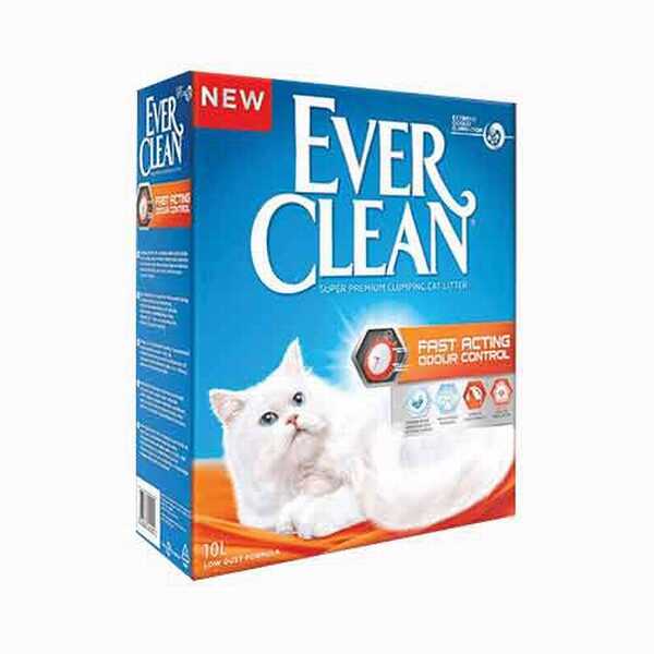 Ever Clean Fast Acting Doğal Bitki Özlü Hızlı Topaklanan Kedi Kumu 10 Lt - Thumbnail