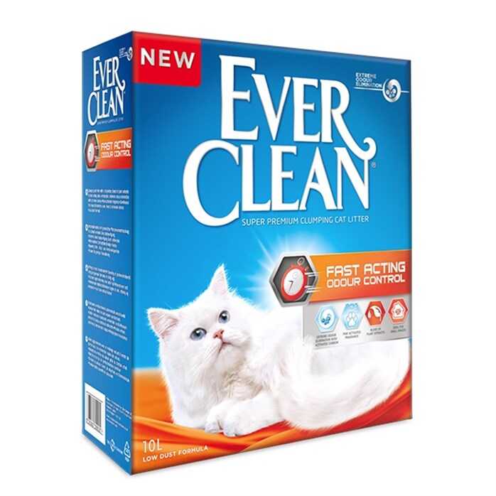 Ever Clean Fast Acting Doğal Bitki Özlü Hızlı Topaklanan Kedi Kumu 10 Lt - Thumbnail