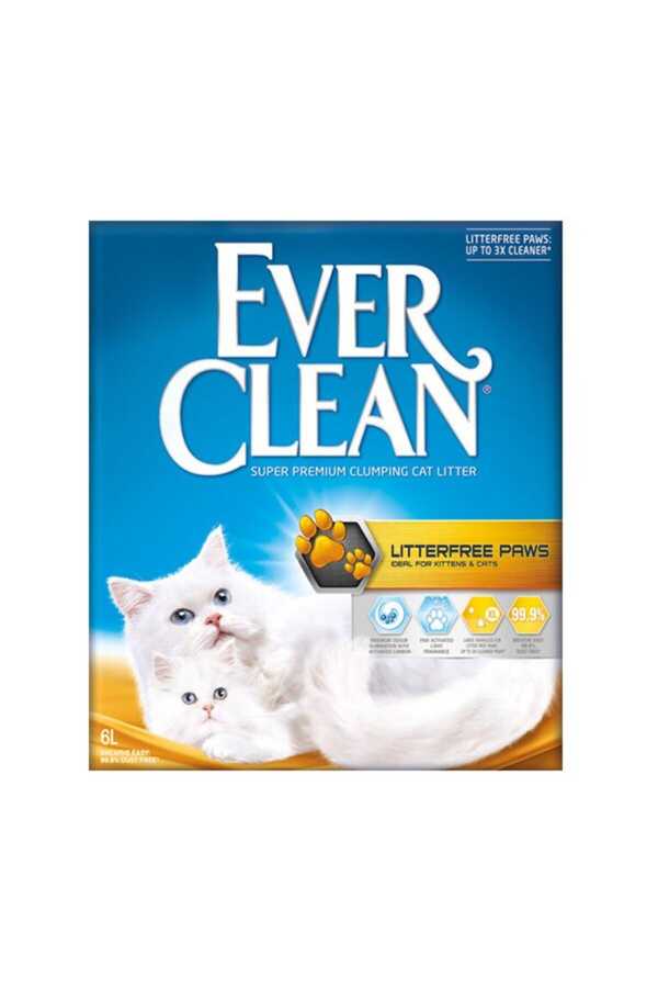 Ever Clean LitterFree Paws İz Bırakmayan Kedi Kumu 6 Lt - Thumbnail