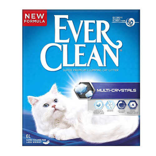 Ever Clean Multi Kristal Kokusuz Kristal Katkılı Kedi Kumu 2x10 Lt