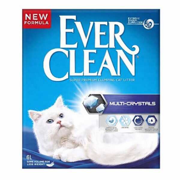 Ever Clean Multi Kristal Kokusuz Kristal Katkılı Kedi Kumu 2X6 Lt