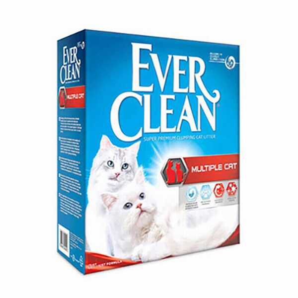 Ever Clean Multiple Cat Kedi Kumu 10 Lt - Thumbnail