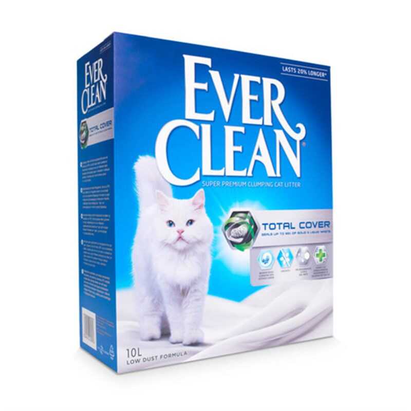 Ever Clean Total Cover Kokusuz Kedi Kumu 10 Lt - Thumbnail