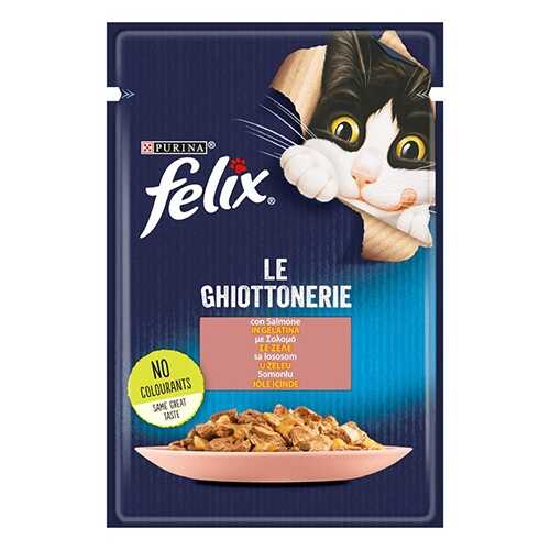 Felix Somon Balıklı Yetişkin Kedi Konservesi Pouch 12x85 Gr