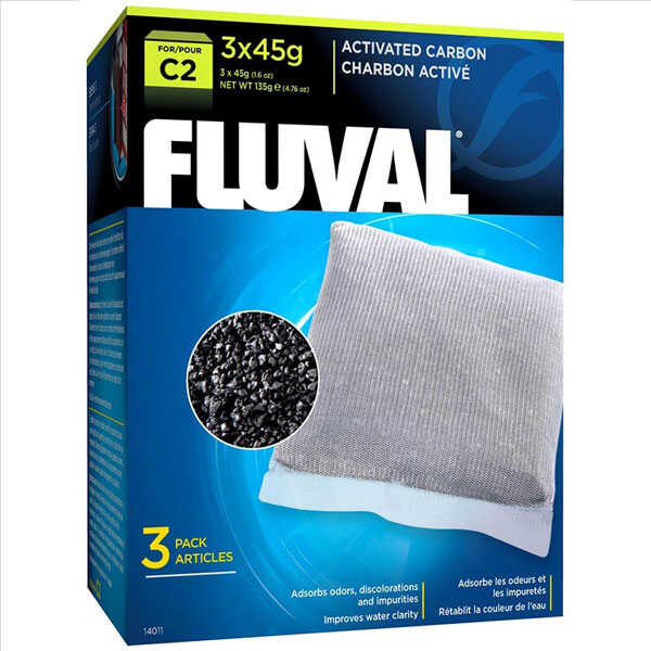 Fluval C2 Filtre Karbonu (3 x 45 Gr)