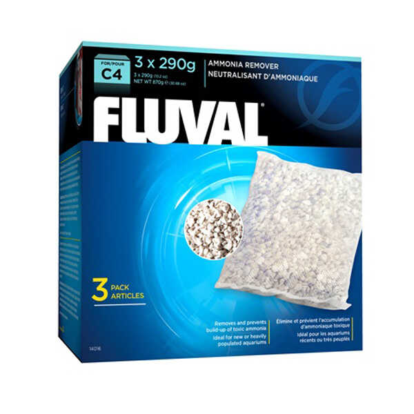 Fluval C4 Amonyak Giderici (3x290 Gr)