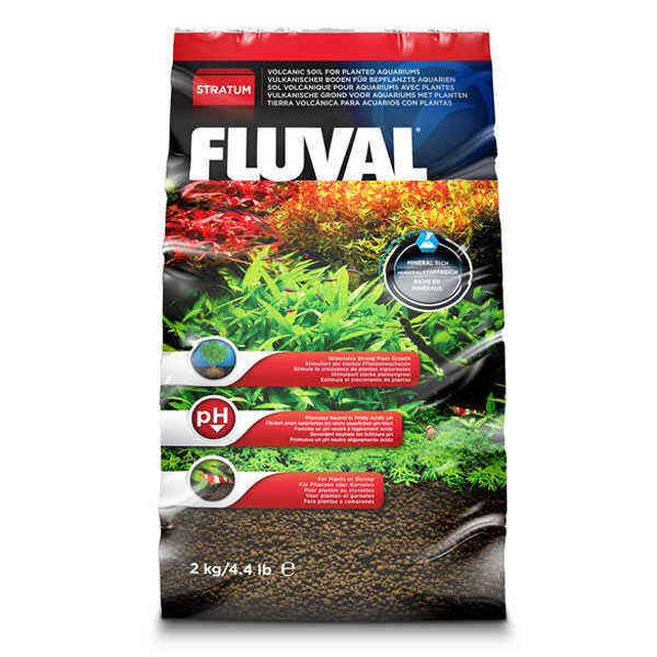 Fluval Stratum Bitki ve Karides Toprağı 2 Kg