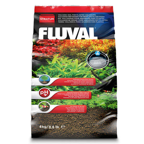 Fluval Stratum Bitki ve Karides Toprağı 4 Kg